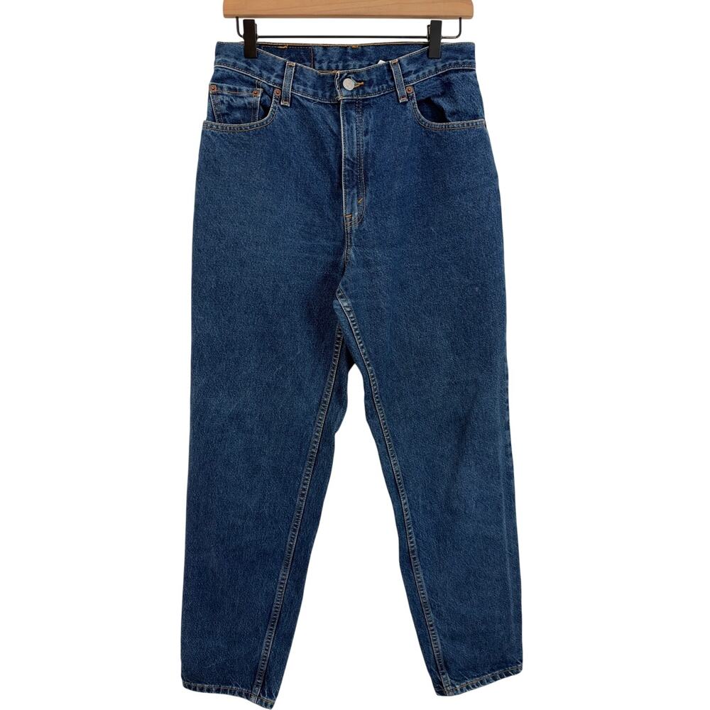 Vintage Levi’s 550 Relaxed Fit Tapered Leg Jeans 100% Cotton Denim Size 10 MIS